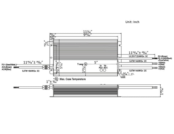 HLG-600W-24V