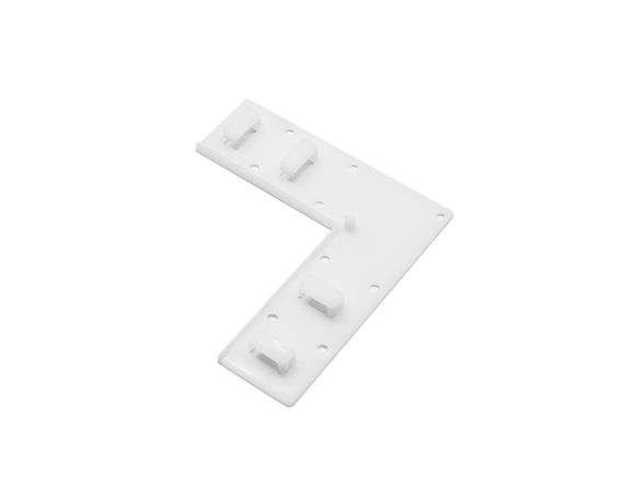 Use L Shape Mounting Clip to make the high voltage light strip turn 90°.