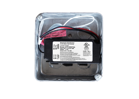 LED Dimmable Transformer - ELV Dimming - GLE-12060-TDA