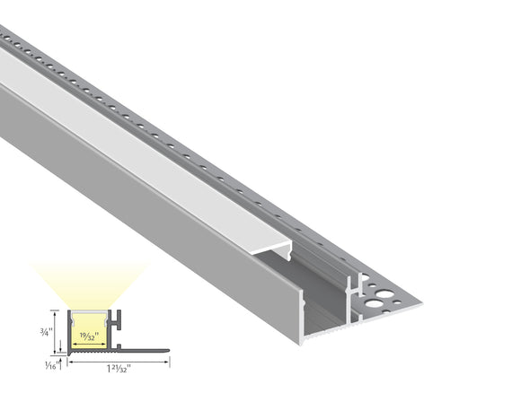 Optimized for edge-line lighting with smoother output and better glare control.