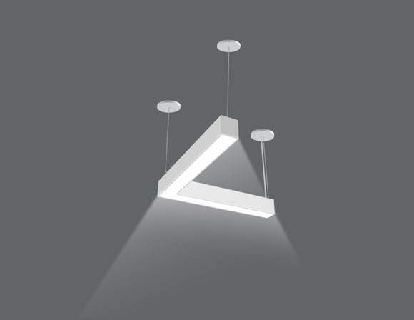 LED Linear Light - L8070 - Honeycomb Lens - L Shape