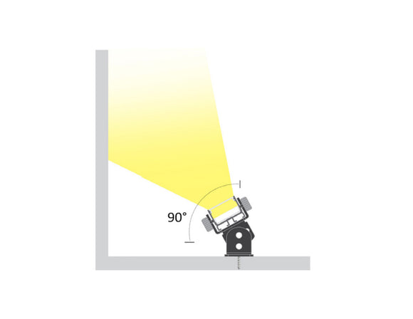 Example of installation for the ES 3021 aluminum channel.