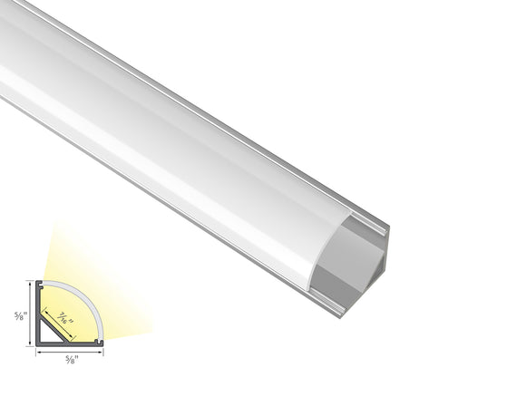 Dimensions of the GLQ 1616 aluminum channel.