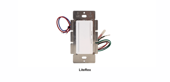 Compact dimming solution for junction boxes — LiteRex combines constant voltage driver and dimmer in one.