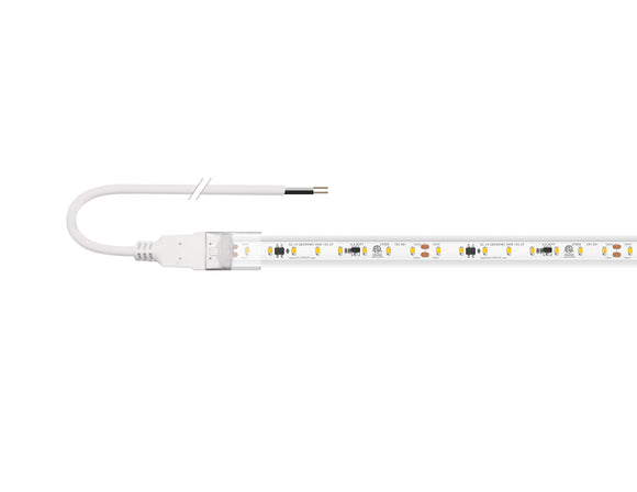 The rear feed power cord accessory for the 120VAC Pro-S LED strip lights.