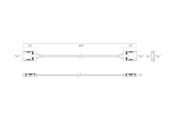Strip to Strip Jumper for Single Color LED Strip Light STAF-S2S-J