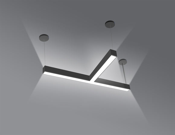 LED Linear Light - L8070 - Honeycomb Lens - T Shape