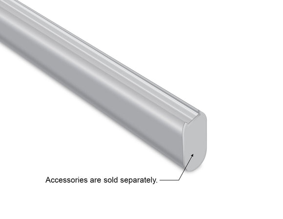 CLOTHES RACK - YD 1401 Aluminum Channel + Milky Diffuser - 24"