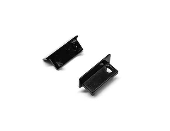 Aluminum Channel WASH RECESS Accessories - JH 1722 End Caps (pair)