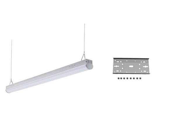 Suspended GL LED Linear Strip Light 4ft with an extension connector