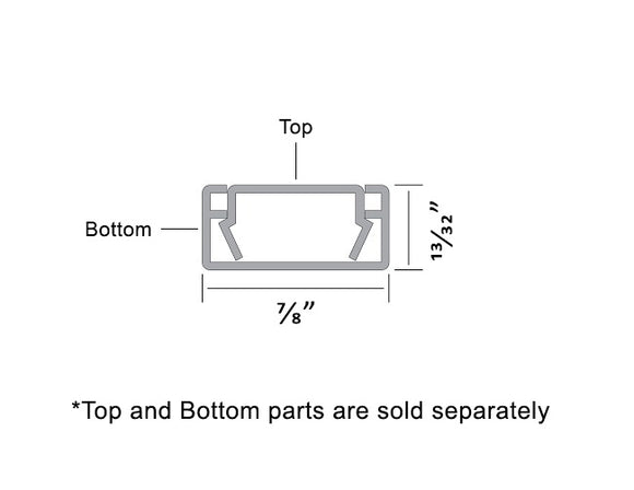 LED Module Protection Holder Bottom & Top