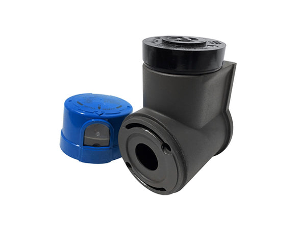 Front view of LED Shoebox Light Accessory - Photocell.