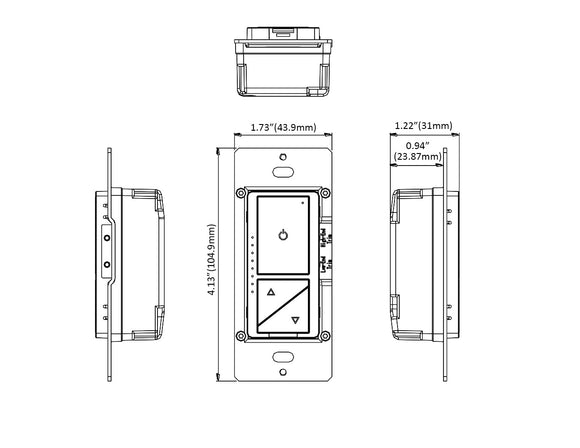 0-10V Smart Dimmer Switch