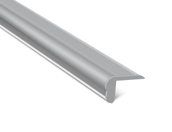 STAIR EDGE - GL 024 Silver Aluminum Channel + Milky Diffuser - 78" - 2