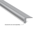 STAIR EDGE - GL 024 Silver Aluminum Channel + Milky Diffuser - 78"-3