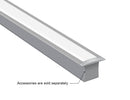 GL LED Skinny Recess GL-031 Aluminum Channel with Milky Diffuser offers consistent, glare-free illumination for tight recessed spaces. Engineered from anodized aluminum for strength and heat efficiency, it’s perfect for clean, professional LED strip lighting setups.