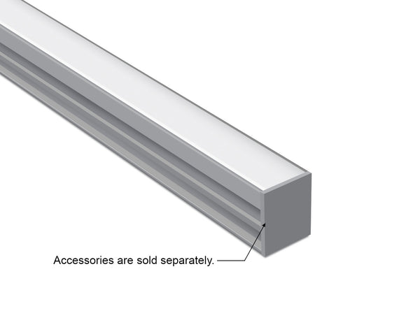 GL LED Floor Recess GL-034 Aluminum Channel with Milky Diffuser delivers uniform, low-level lighting ideal for pathways or architectural accents. Built from durable anodized aluminum for superior heat control, it’s designed for long-term performance in recessed floor lighting.