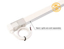LED Neon Light Top Bend Power Lead – Right Side Feed, cable exiting from the right side for right-direction wiring.