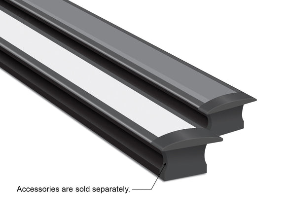 SLIM RECESS - YD 1201 Aluminum Channel - 24"  - Clearance
