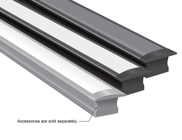 GL LED Slim Recess YD-1201 Aluminum Channel with Diffuser offers smooth, consistent lighting in a slim recessed frame. Crafted from high-quality anodized aluminum, it provides excellent thermal management and durability for professional LED installations.