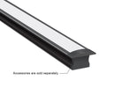 GL LED Slim Recess YD-1201 Black Aluminum Channel with Milky Diffuser produces soft, even illumination in a narrow recessed form. Designed for superior heat dissipation and longevity, it’s perfect for contemporary LED lighting systems.