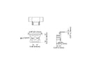 Aluminum Channel SLIM RECESS Accessories - YD 1201 End Caps (pair)-3