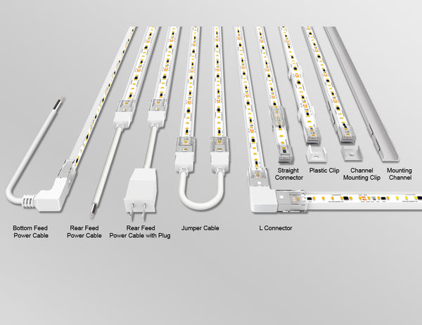 120V Dimmable LED Strip Light PRO-H Blue 1-10ft - 6