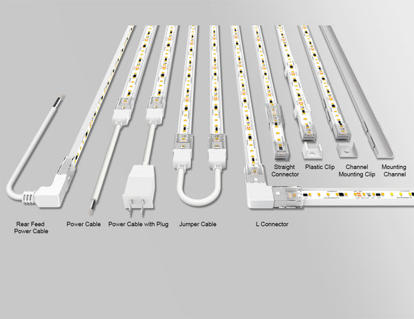 120V LED Strip Light Accessories - Plastic Clip - 2