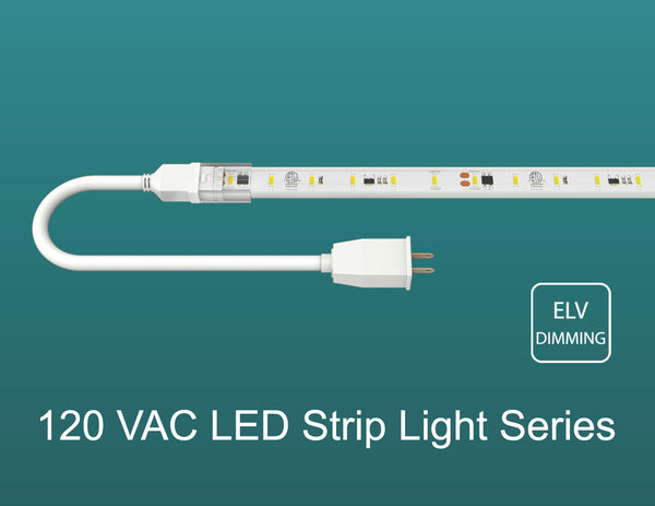 120V Dimmable LED Strip Light PRO-H White 41-50ft - 2