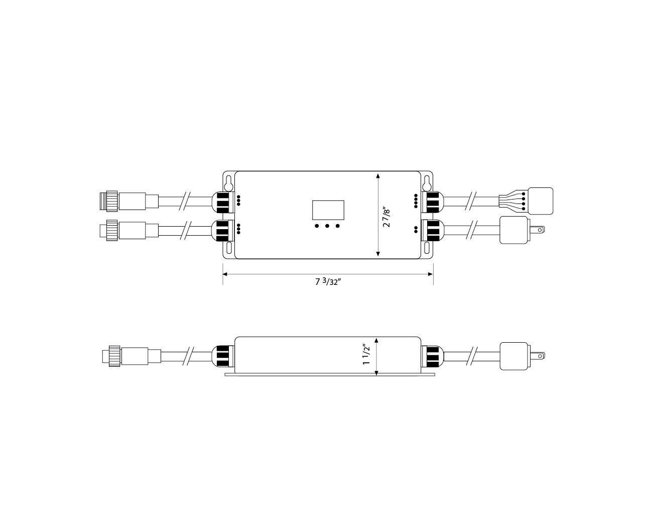 120V RGBW LED Neon DMX Controller