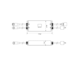 120V RGBW LED Neon DMX Controller - 0