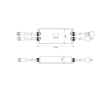 120V RGBW LED Neon DMX Controller - 0