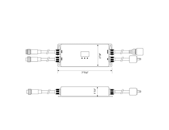 120V RGBW LED Neon DMX Controller