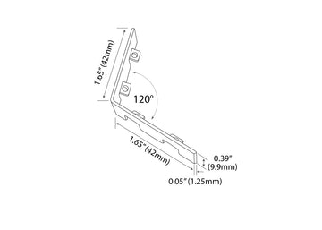 AL 120° Corner Connector - 0