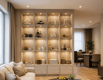 Modular Cabinet Lighting - Recessed LED Puck Light - PL-008 - 0