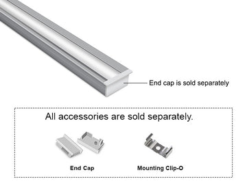 Angle Recess GLQ 1326 Silver Aluminum Channel with Milky Diffuser delivers precise 45-degree recessed lighting with smooth, even illumination. Made from premium anodized aluminum for excellent heat dissipation and a clean architectural finish, it’s ideal for LED strip lighting and modern accent applications.