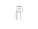 Aluminum Channel SKINNY DOME Accessories - YD 1418 Mountings (pc)-4