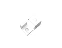 Aluminum Channel ROUND CORNER-S Accessories - GLQ 1616 Mounting Clip (pc) - 2