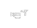 Aluminum Channel SLIM FLAT Accessories - GLQ 1709 End Caps (pair)-4