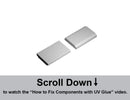 Aluminum Channel Accessories - GLQ1711-GLQ1619 Magnetic Nugget (pc)-1