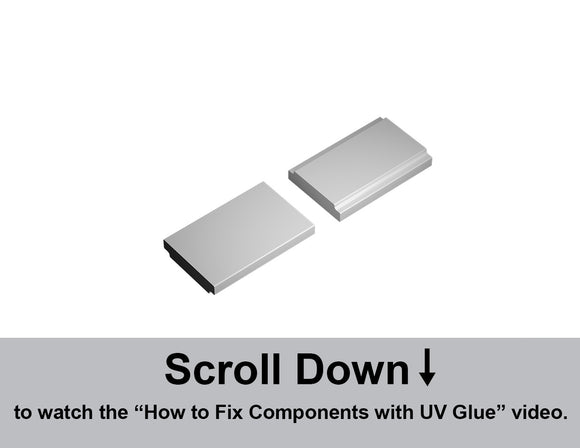 Aluminum Channel Accessories - GLQ1711-GLQ1619 Magnetic Nugget (pc)