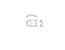 Aluminum Channel BOARD EDGE Accessories - JH 1713 End Caps (pair)-3