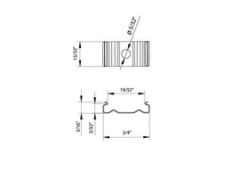 Aluminum Channel FLEX FLAT Accessories - YD 1806 Metal Clip (pc) - 0