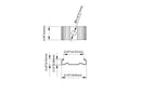 Aluminum Channel FLEX FLAT Accessories - YD 1806 Metal Clip (pc)-2