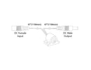 Dimensions of the infrared PIR motion sensor switch.