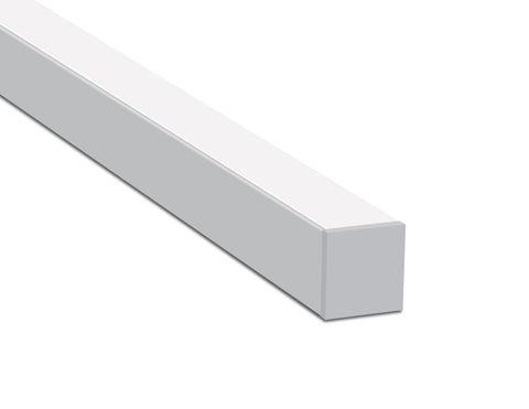 A2525 LINEAR - A 2525 Aluminum Channel + Milky Diffuser - 94” - 0