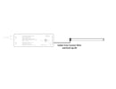 Solder-free Connect Wire & End Cap Kit for Under Cabinet Light 31137-4