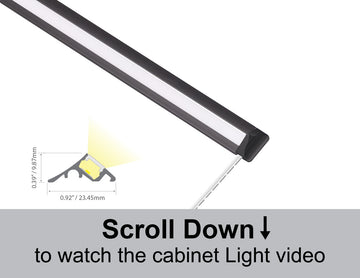 Low-Profile Surface Mount Under Cabinet Light - 31137
