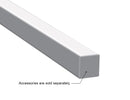 GL LED ES 3535 Linear Aluminum Channel with Milky Diffuser offers efficient heat dissipation and protection for LED strips in a robust profile, ideal for architectural lighting.