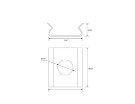 LED 3D Neon Light Accessories - Mounting Clip (pc) - 0